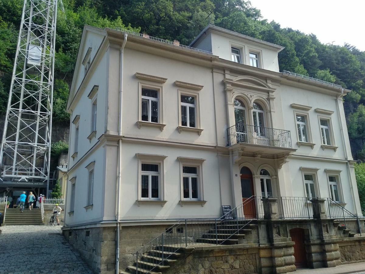 Fewo am Personenaufzug Bad Schandau Exterior foto
